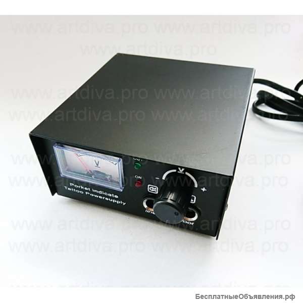 Тату машинки в наборе с блоком питания и красками в кейсе