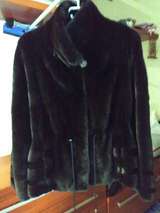 Норковый полушубок. Бренд LAZIS FURS.