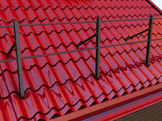Ограждение кровельное