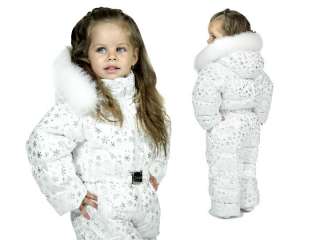 Зимний детский комбинезон на пуху
