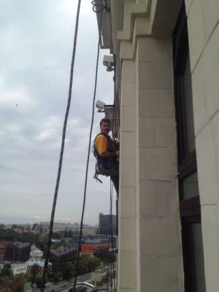 Промышленный альпинизм, высотные работы