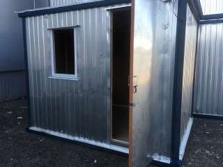 Бытовка металлическая 3х2,4 утеплением двойное/421