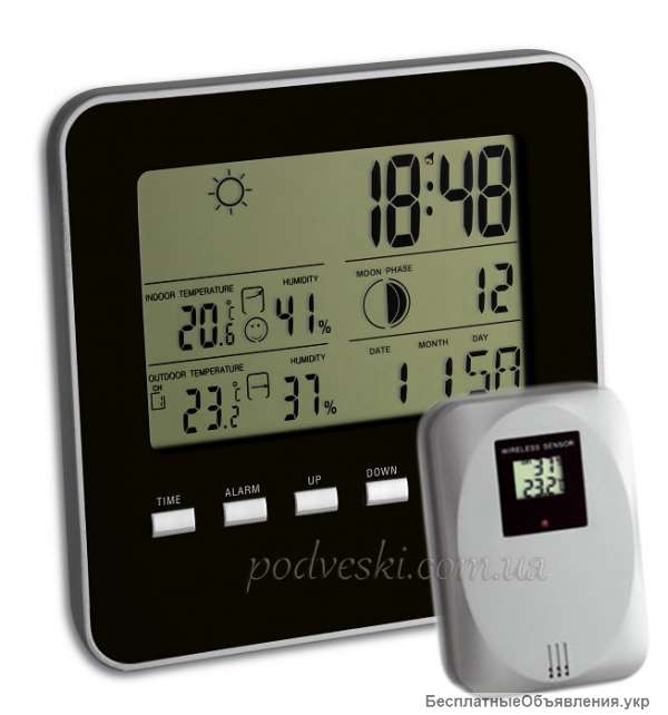 Метеостанции цифровые для дома, электронные погодные станции купить Киев, Украина