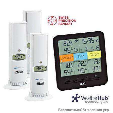 Метеостанции цифровые для дома, электронные погодные станции купить Киев, Украина