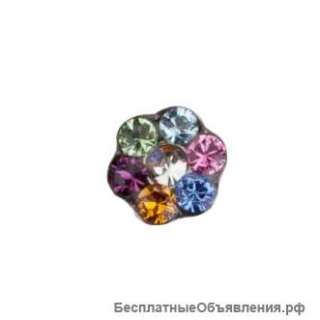 Новинка - Серьги-цветочки (иглы-серьги для прокола ушей) "Studex"