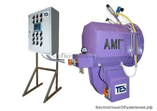 Автоматические жидкотопливные ротационные горелки АМГ-1,2м; АМГ-2,4м; АМГ-3,6м