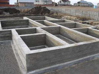 Фундаменты. Стальная опалубка монолитных перекрытий