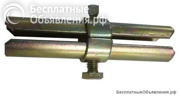 Хомуты и винтовые опоры для строительных лесов