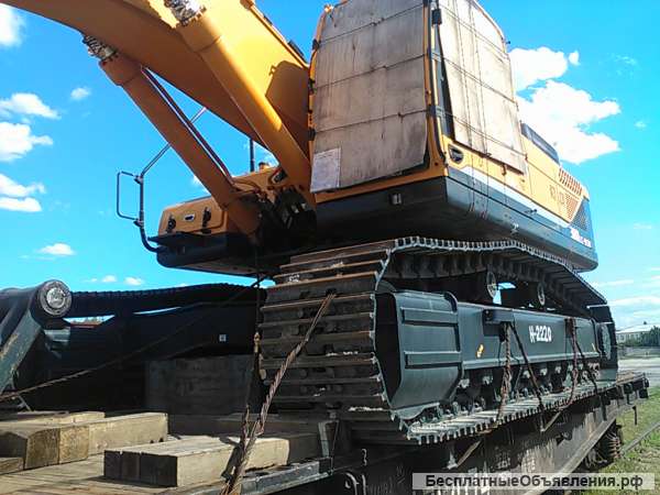 Приём и отправка строительной техники, стройматериалов в Крыму