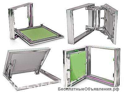 Люки под плитку, ревизионные люки, напольные люки