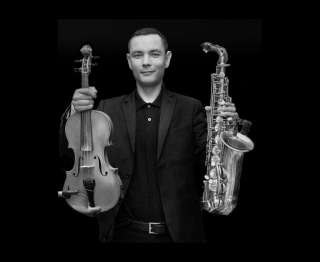 Саксофон и Скрипка. Уникальный музыкант. Мультиинструменталист