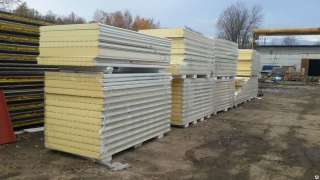 Сэндвич панели пир 40 мм Вналичии