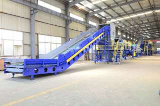 Линию переработки бутылок во флексу