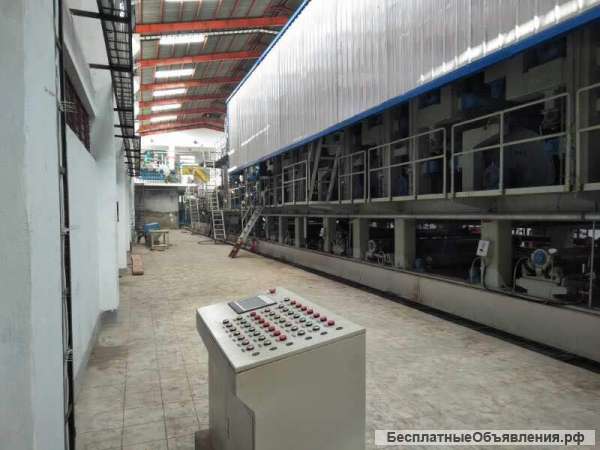 Линия производства бумаги 1400мм, из картонной макулатуры