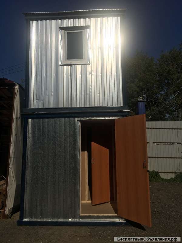 Блок контейнер с перегородкой