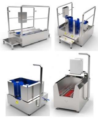 Гигиеническое оборудование - санпропускники(дезинфекторы ног)ASP-L-"ASP-group" Россия