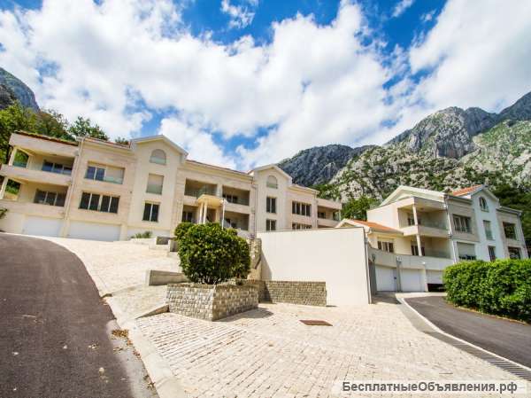 Квартиры площадью 40,22-126,93 кв.м., Котор, Черногория