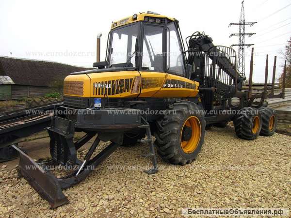 Лесозаготовительный форвардер PONSSE BUFFALO 6W