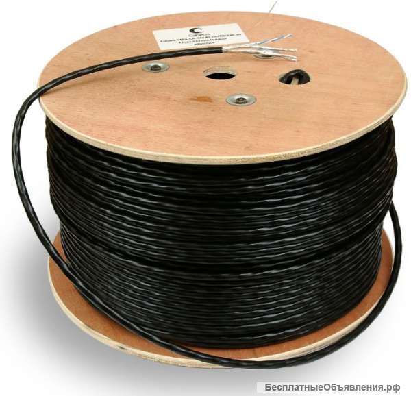 Кабель STP-4P-Cat.6a-SOLID-OUT