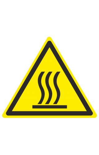 Знак «Осторожно. Горячая поверхность» ( W 26 )