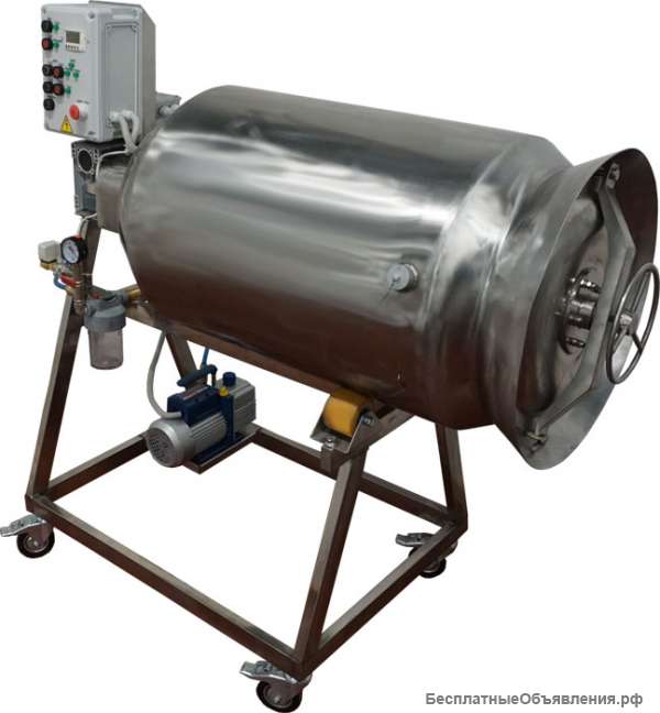 Массажер вакуумный (для мяса, с переменной частотой вращения) ИПКС-107-200Ч(Н)