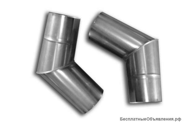 Водосточное колено оцинкованное Д 100 мм