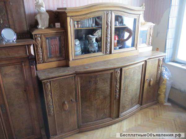 Буфет дубовый 19 века