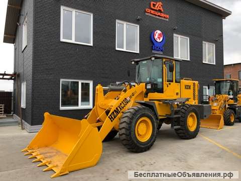 Фронтальный погрузчик HZM XC33D. Новый