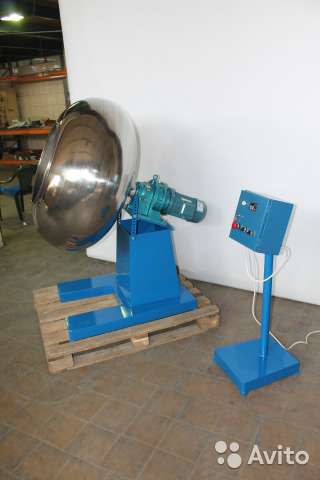 Дражировочный барабан Danler VR-100 (нерж.ст.)