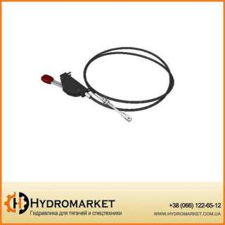 Кабель дистанционного управления включения КОМ (трос с рычагом) Hyva