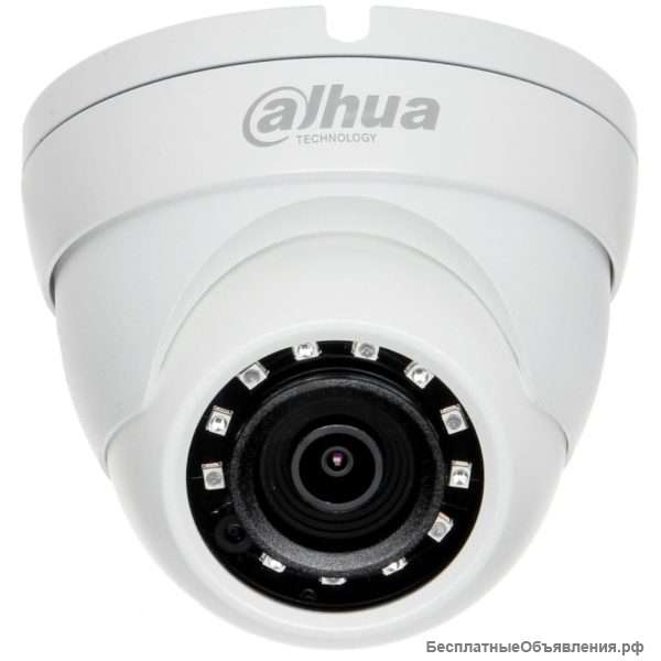 DH-HAC-HDW2231MP-0360B Видеокамера мультиформатная корпусная уличная