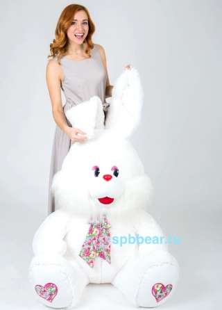 Огромный плюшевый заяц