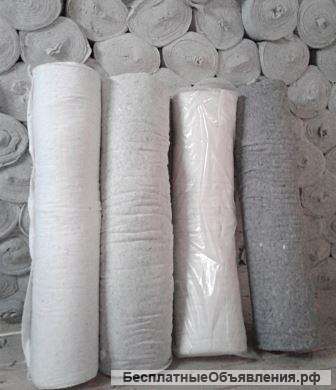 Нетканое холстопрошивное полотно (ХПП), обтирочный материал