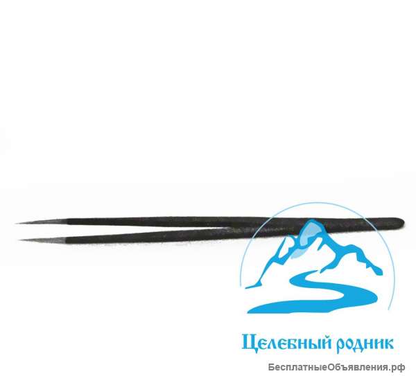 Пинцет прямой для наращивания ресниц