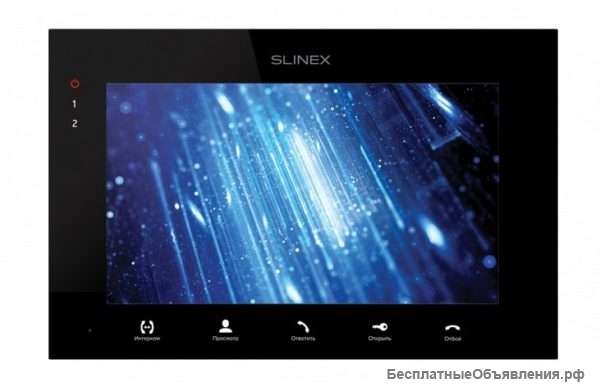 SQ-07MT (черный) Монитор домофона цветной с функцией «свободные руки»