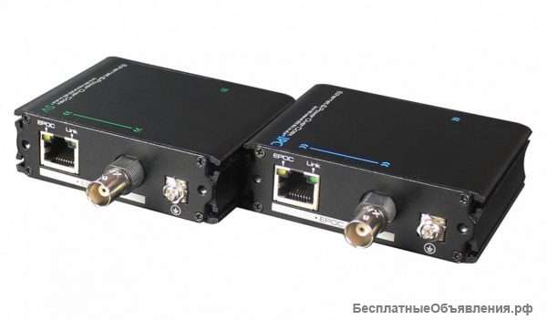 RVi-PE Удлинитель Ethernet с PoE по UTP или коаксиальному кабелю