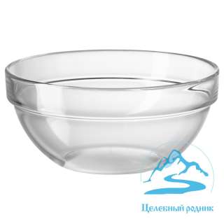 Миска стекло 100 мм средняя