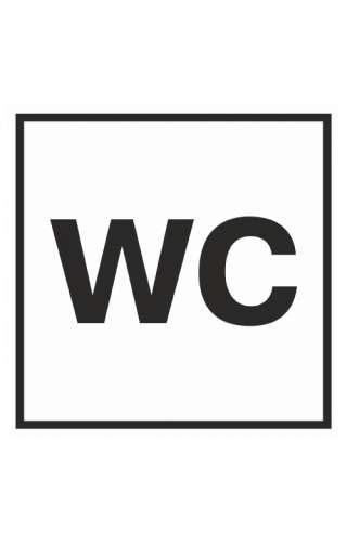 Знак «Указатель туалета»