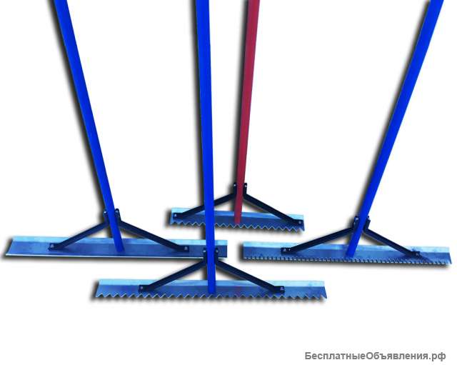 Грабли для асфальта, щебня, грунта и ПГС (АМг-сплав)