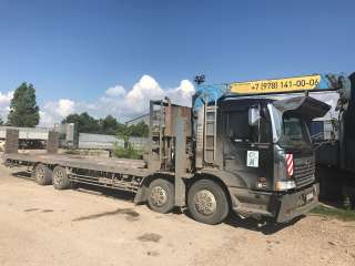 Аренда, манипулятор-эвакуатор грузовой Hino Profia (гр/п 12 т, стрела 4 т, вылет 9 м)