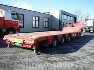 Аренда, трал раздвижной (15 м, гр/п до 40 т, 3 оси, механические аппарели)