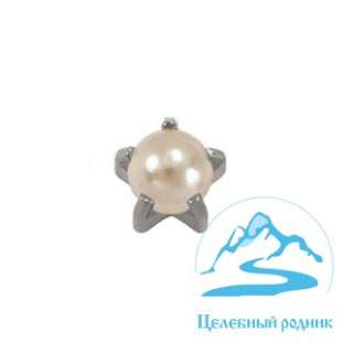 Жемчуг, без покрытия, крапан