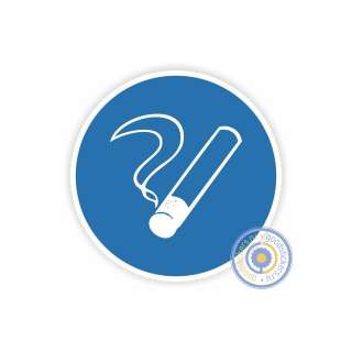 Курить здесь М15. Место для курения ГОСТ