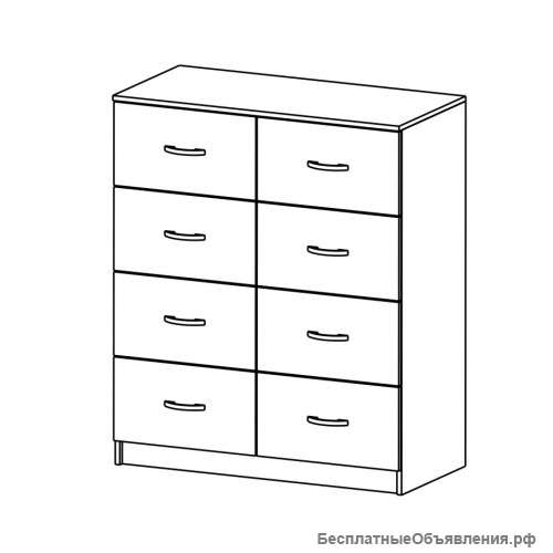 Шкаф картотечный ШКД-2.1