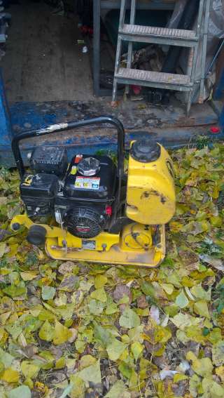 Виброплита бензиновая VP 1135 LOW VIB двигатель HONDA