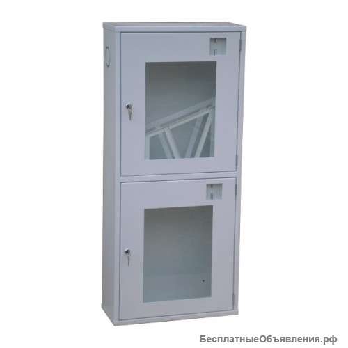 Шкаф для пожарного рукава и двух огнетушителей ШП-К-О-03 НСБ