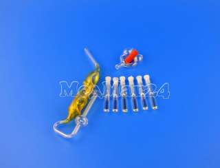 Ингалятор стеклянный, в наборе с маслами (Махольда. Аромаингалятор)