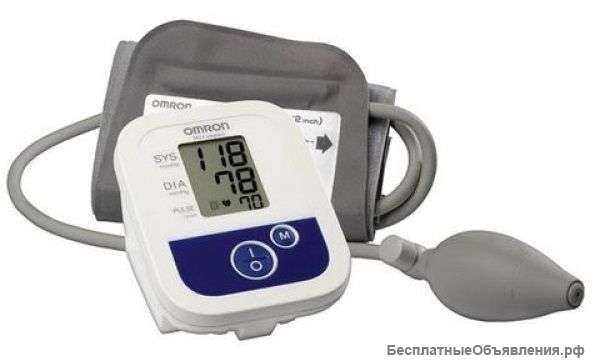 Тонометр OMRON М1 Compact (многофункц. полуавтомат, память 14, индикаторы аритмии и повышенного давл