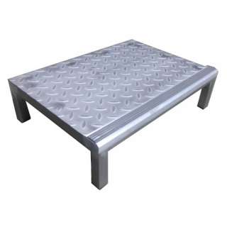 Ступенька из нержавеющей стали 480х350×130 мм