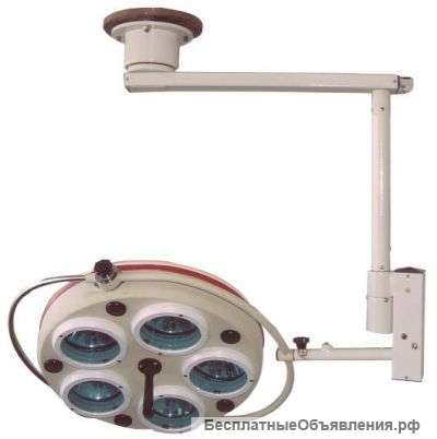 Светильник 5-рефлекторный операционный L735-II потолочный
